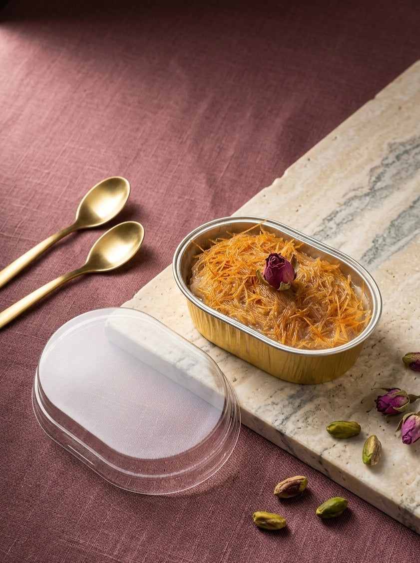 Toasted Milk Tahini Basbousa
