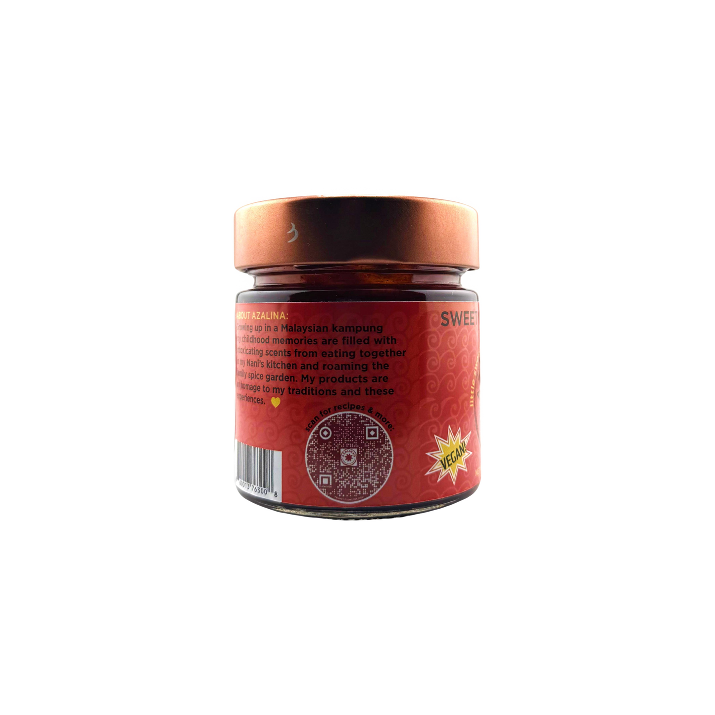 Azalina’s Sweet Chili Sambal - 8 oz