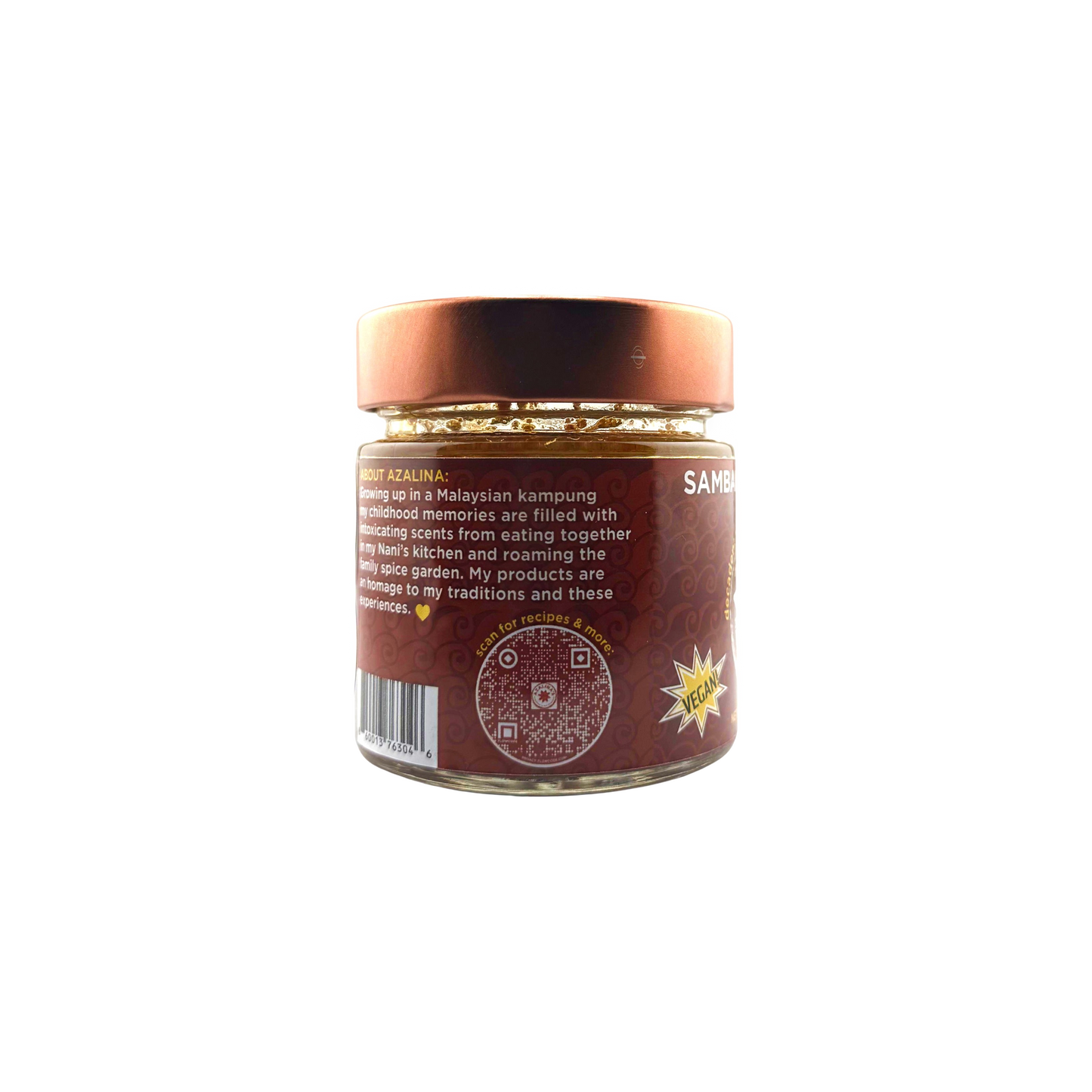 Azalina’s Sambal Black Bean - 8 oz