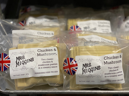 Chicken and Mushroom Pasty - 2 count (Frozen)