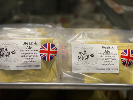 Steak and Ale Pasty- 2 count (Frozen)