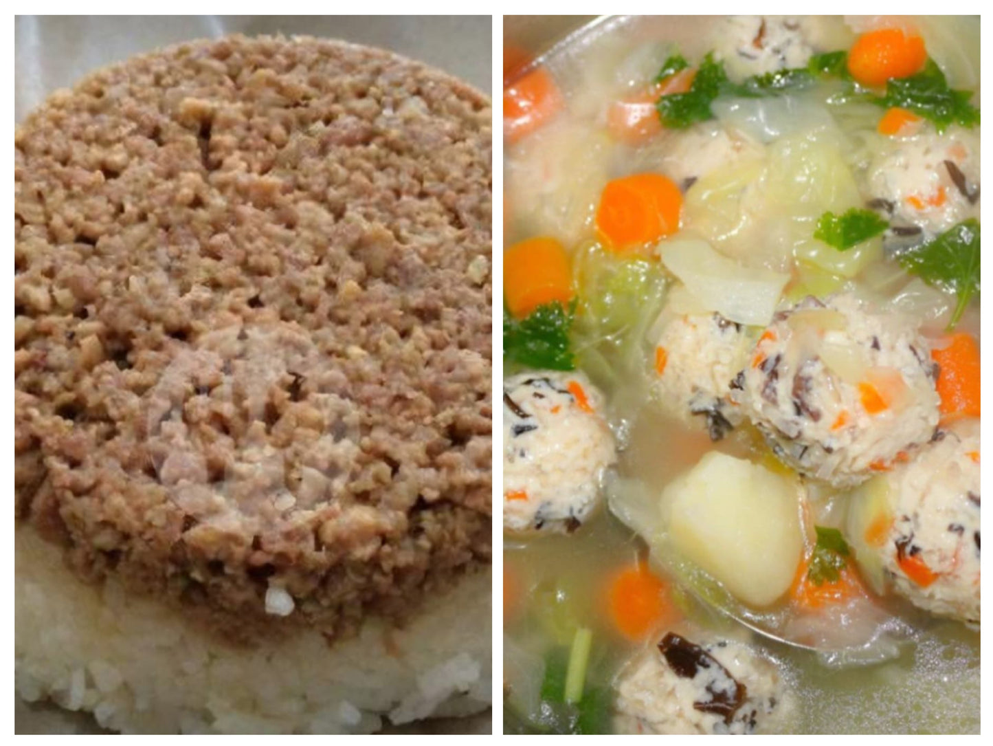 Nasi Tim Ayam Set with Lohua Meatball Soup