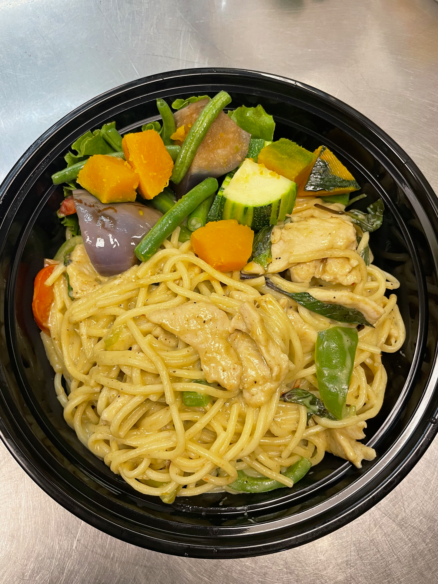 Green Curry Spaghetti