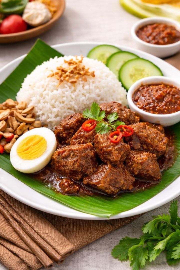 Rendang Nasi Lemak