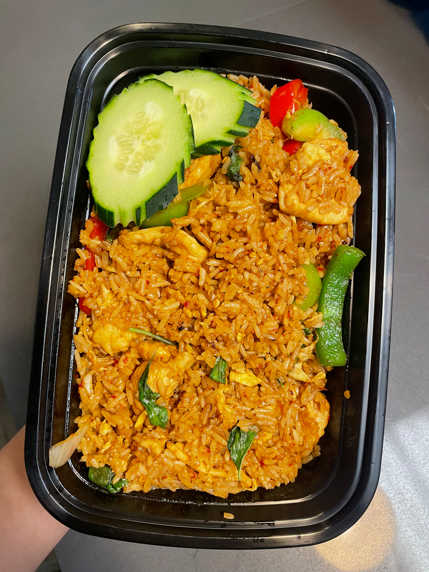 Spicy Basil Fried Rice