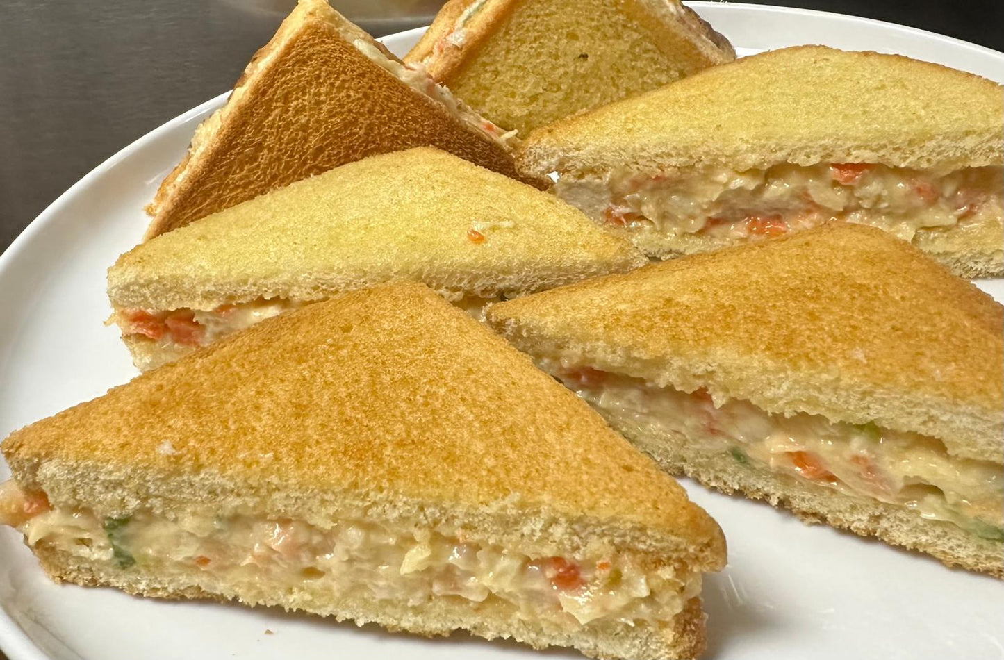 Chicken and Shrimp Toast