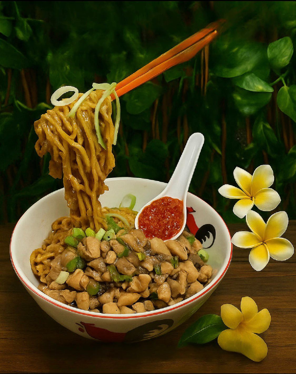 Mie Yamien (Sweet & Savory)