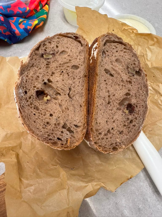 Milo Chocolate Walnut Sourdough