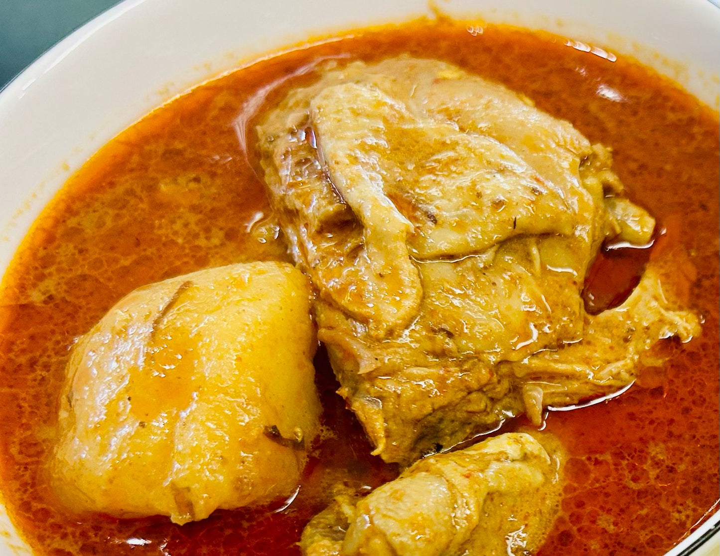 Nyonya Chicken Curry with Potatoes