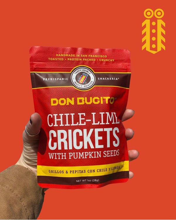 Chile-Lime Crickets W/ Pumpkin Seeds