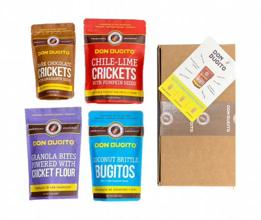 Tasty Insect Starter Pack (4 flavors)