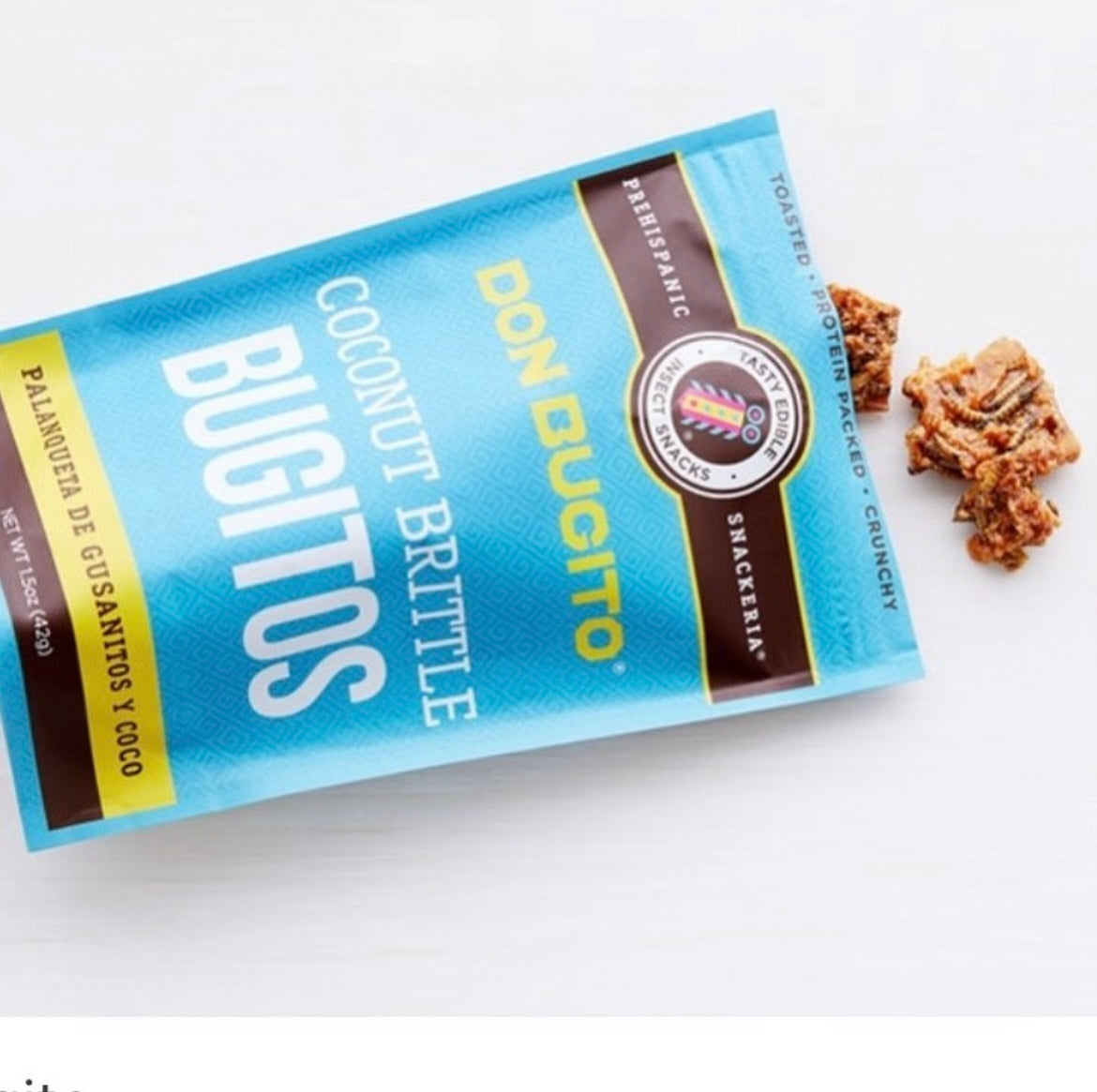 Coconut Brittle Bugitos