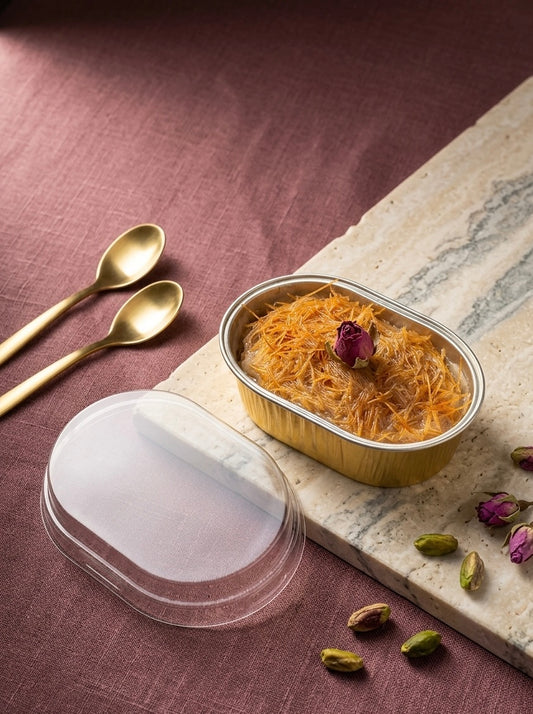 Toasted Milk Tahini Basbousa