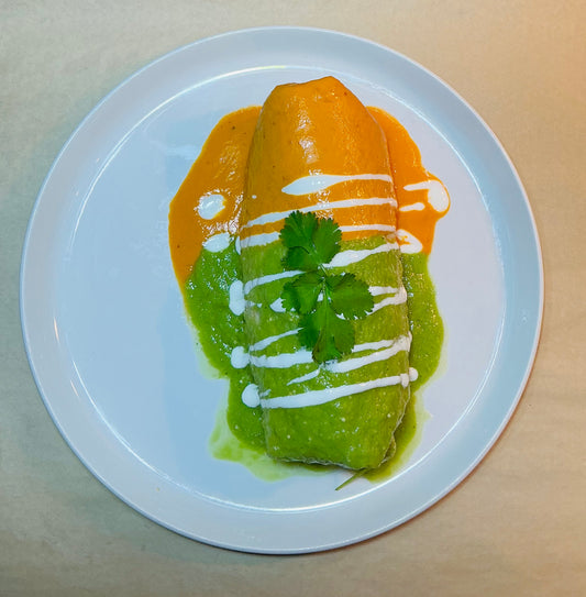 Chile relleno burrito