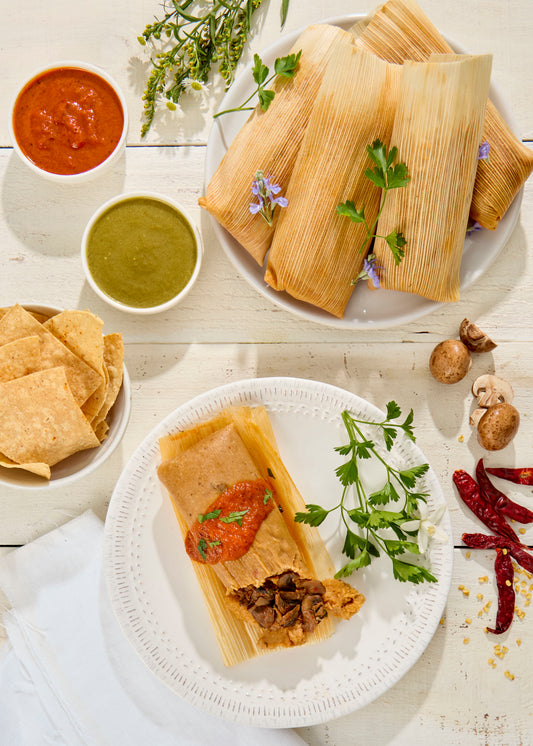 Mushroom Tamales