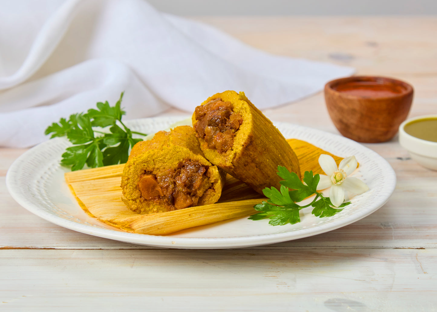 Pumpkin Mole Tamales