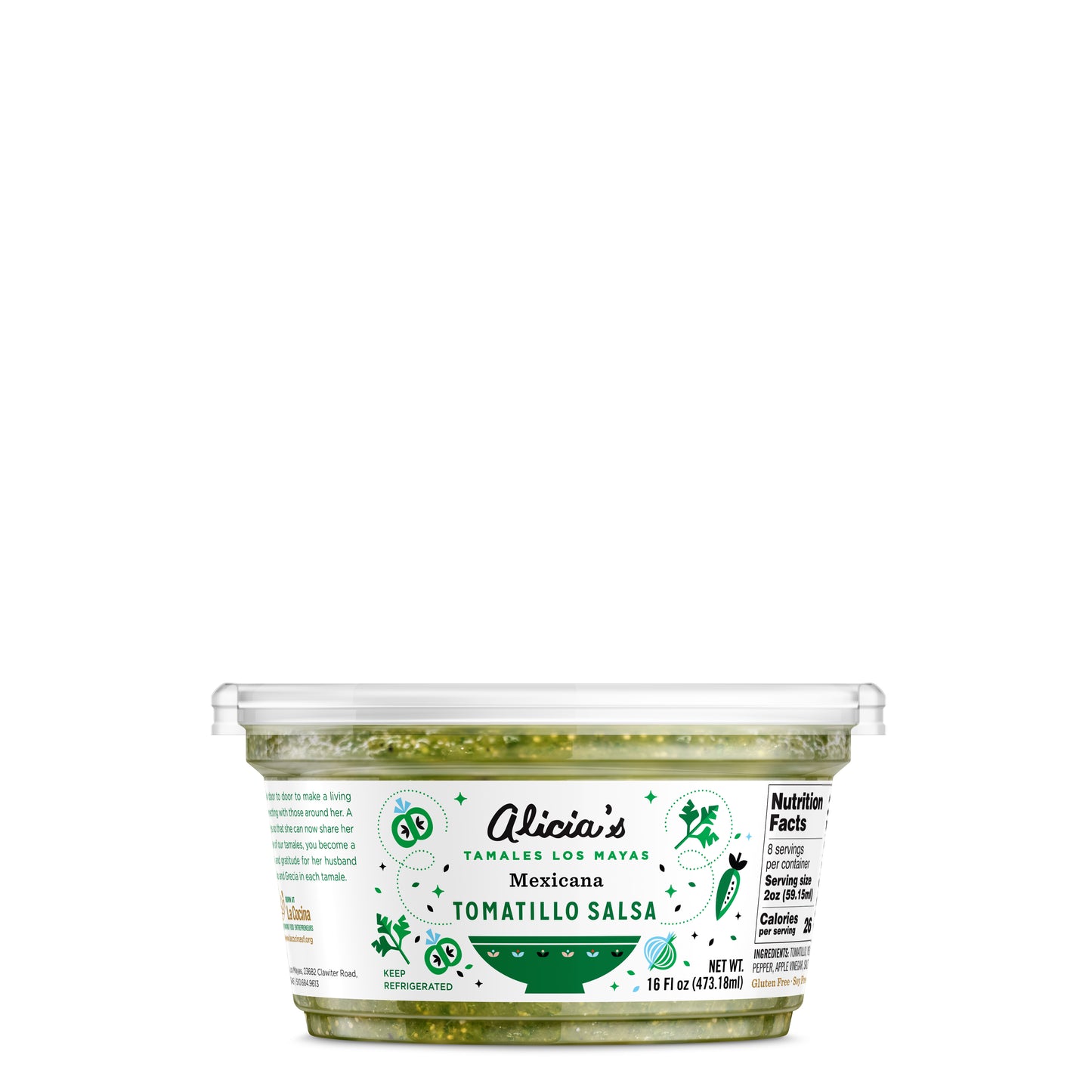 Tomatillo Salsa (16oz)