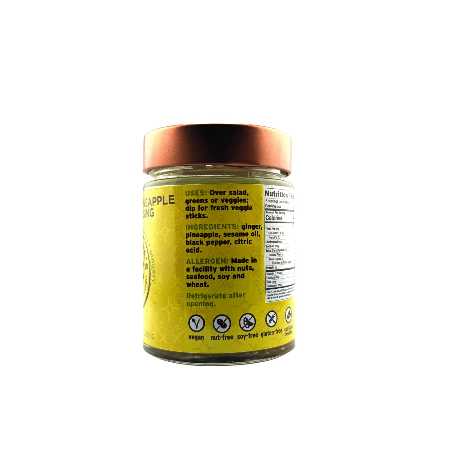 Azalina’s Pineapple Tea Dressing - 9 oz