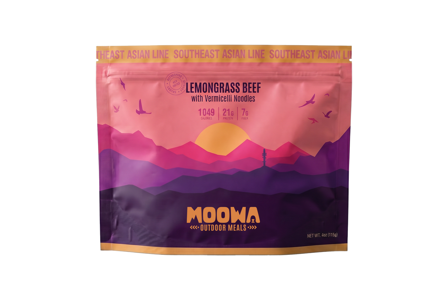 Lemongrass Beef with vermicelli noodles
