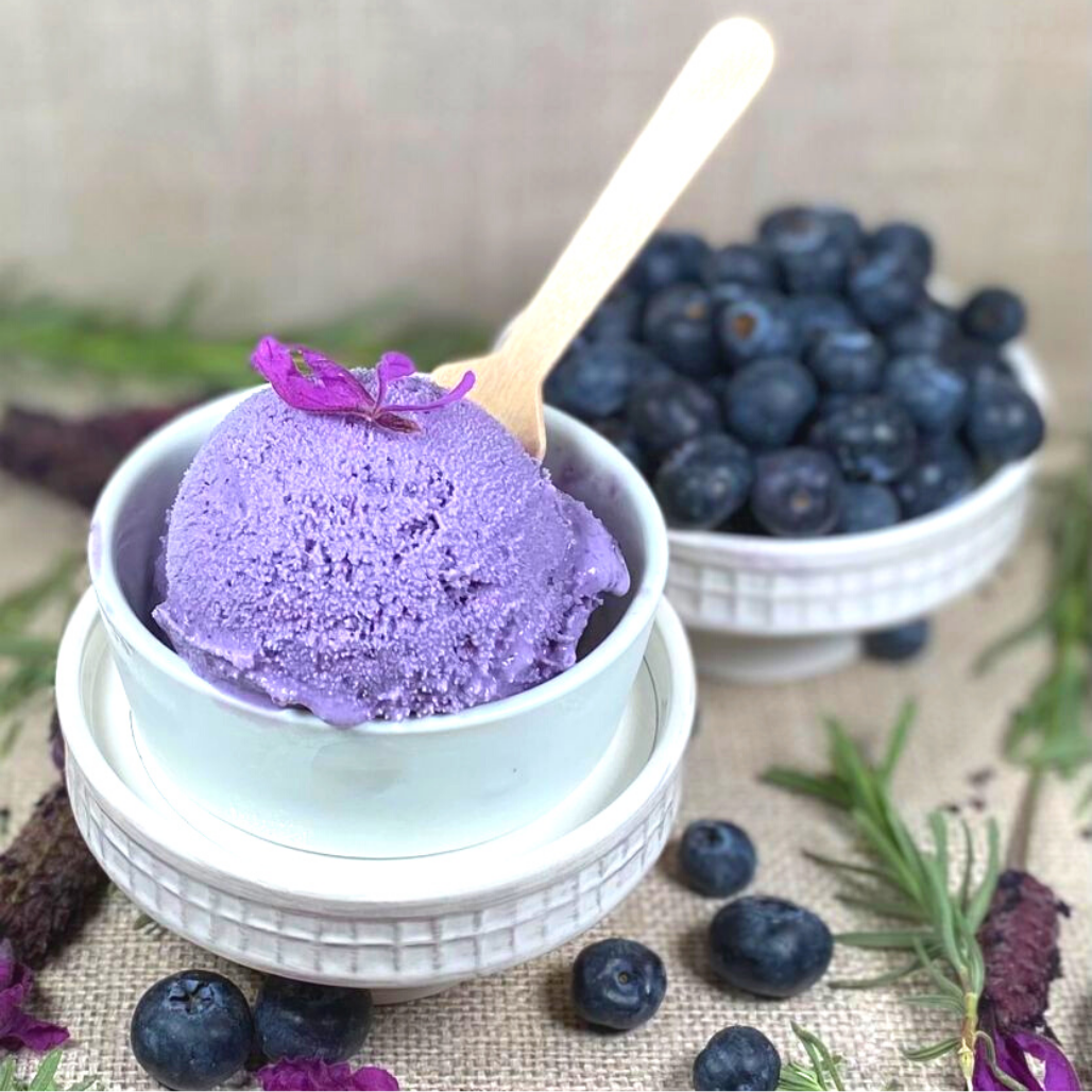 Vegan Blueberry Lavender