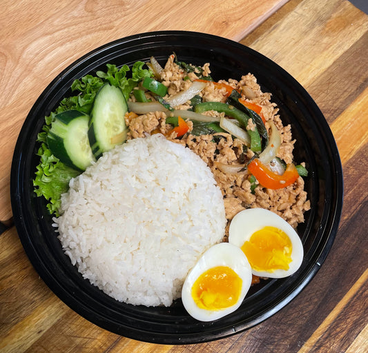Basil Stir-fry (Pad Kra Prao)