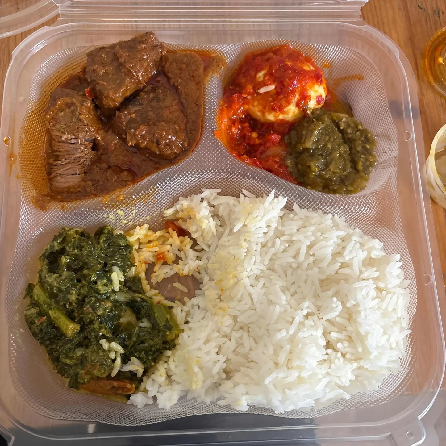Nasi Padang Rendang