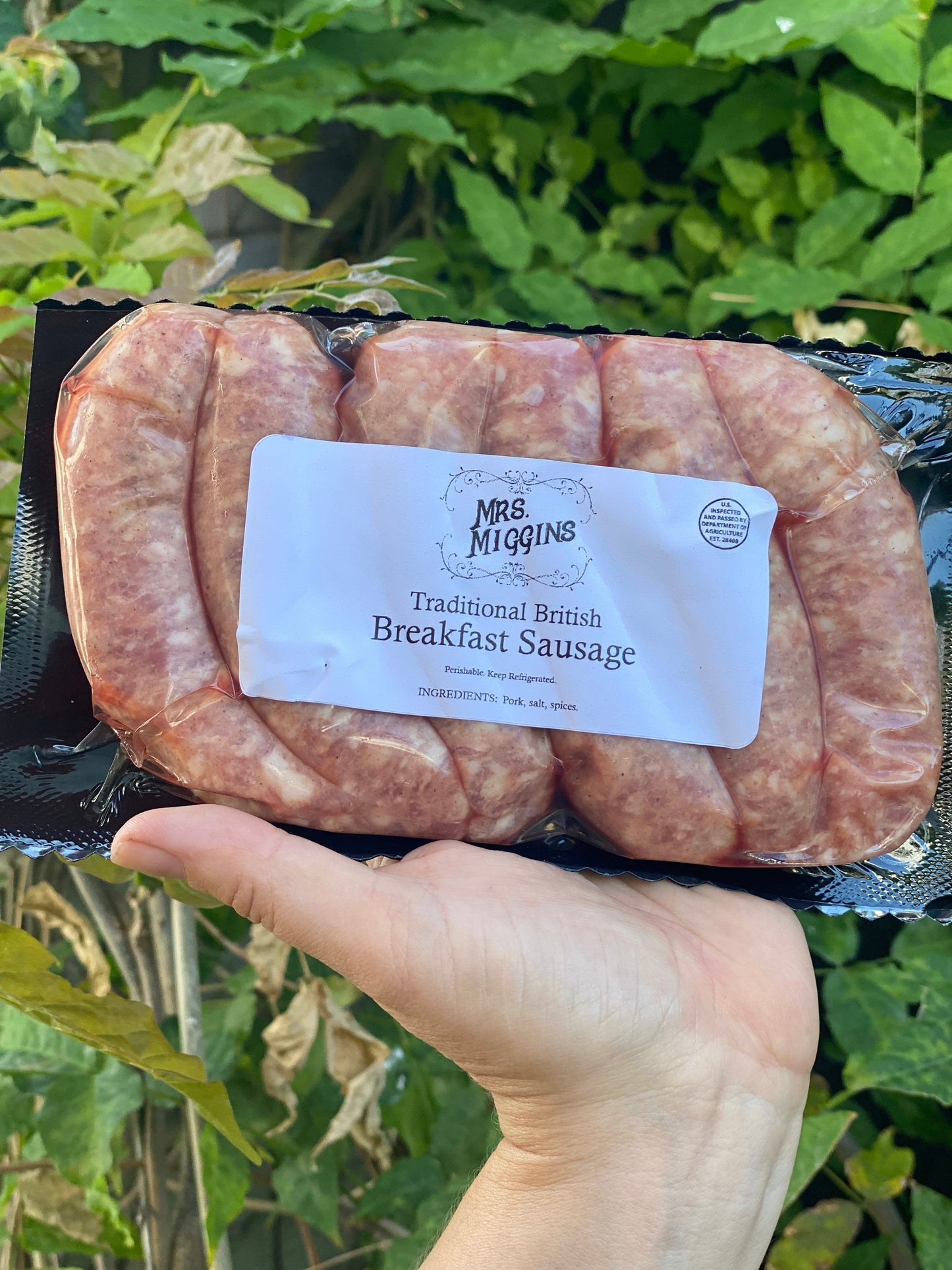 English Breakfast Sausages - 12oz (Frozen)