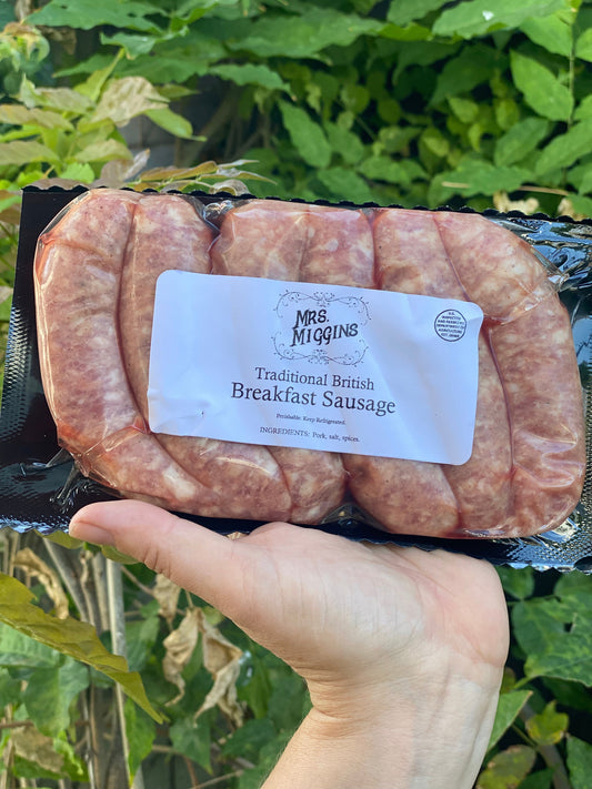 English Breakfast Sausages - 12oz (Frozen)