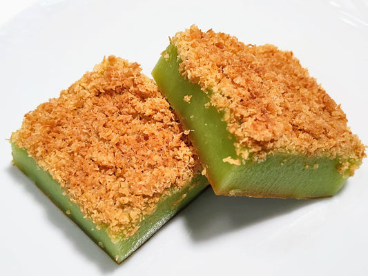 Pandan Coconut Mochi Bar