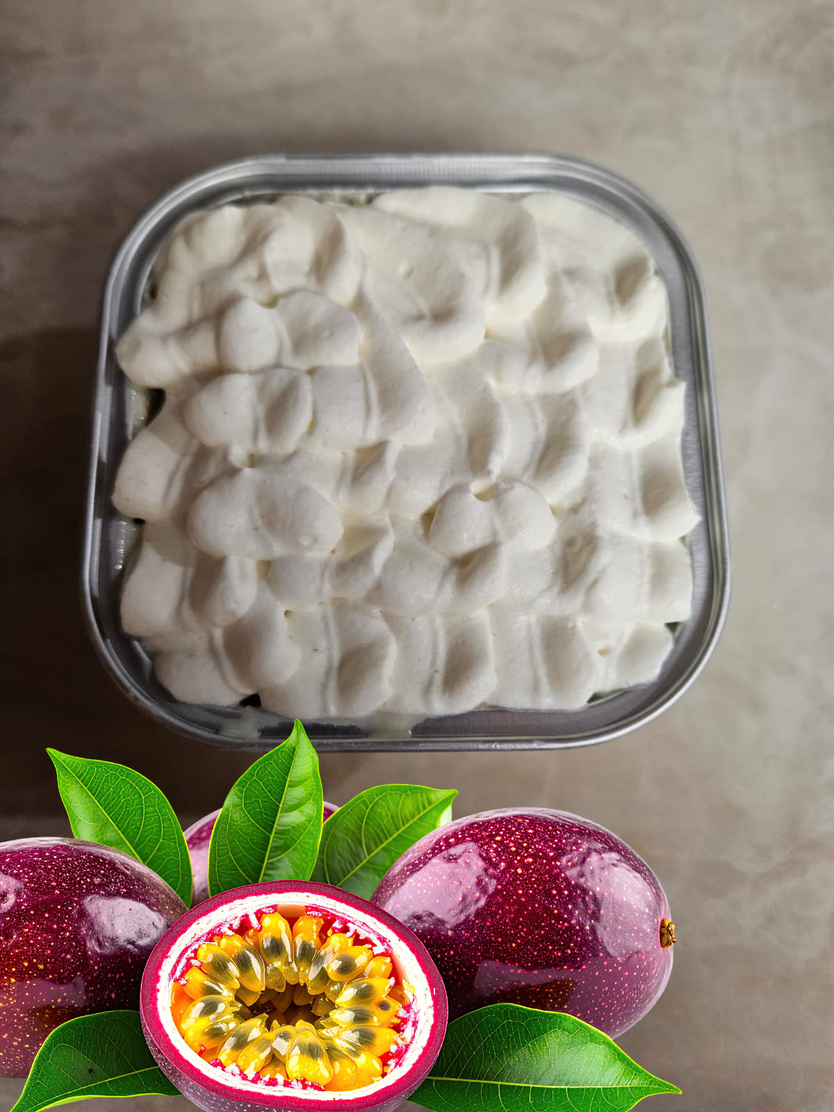Lilikoi (passionfruit) Tres Leches