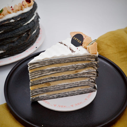 Musang King Durian Crepe Cake Slice