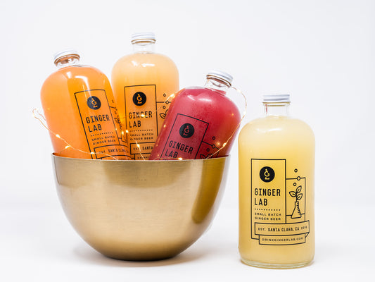Strawberry Brew Ginger Beer Growler