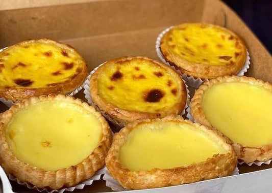 50:50 Egg/Portuguese Tarts (6 pieces)