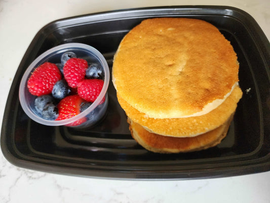 Protein Pancakes with Berries