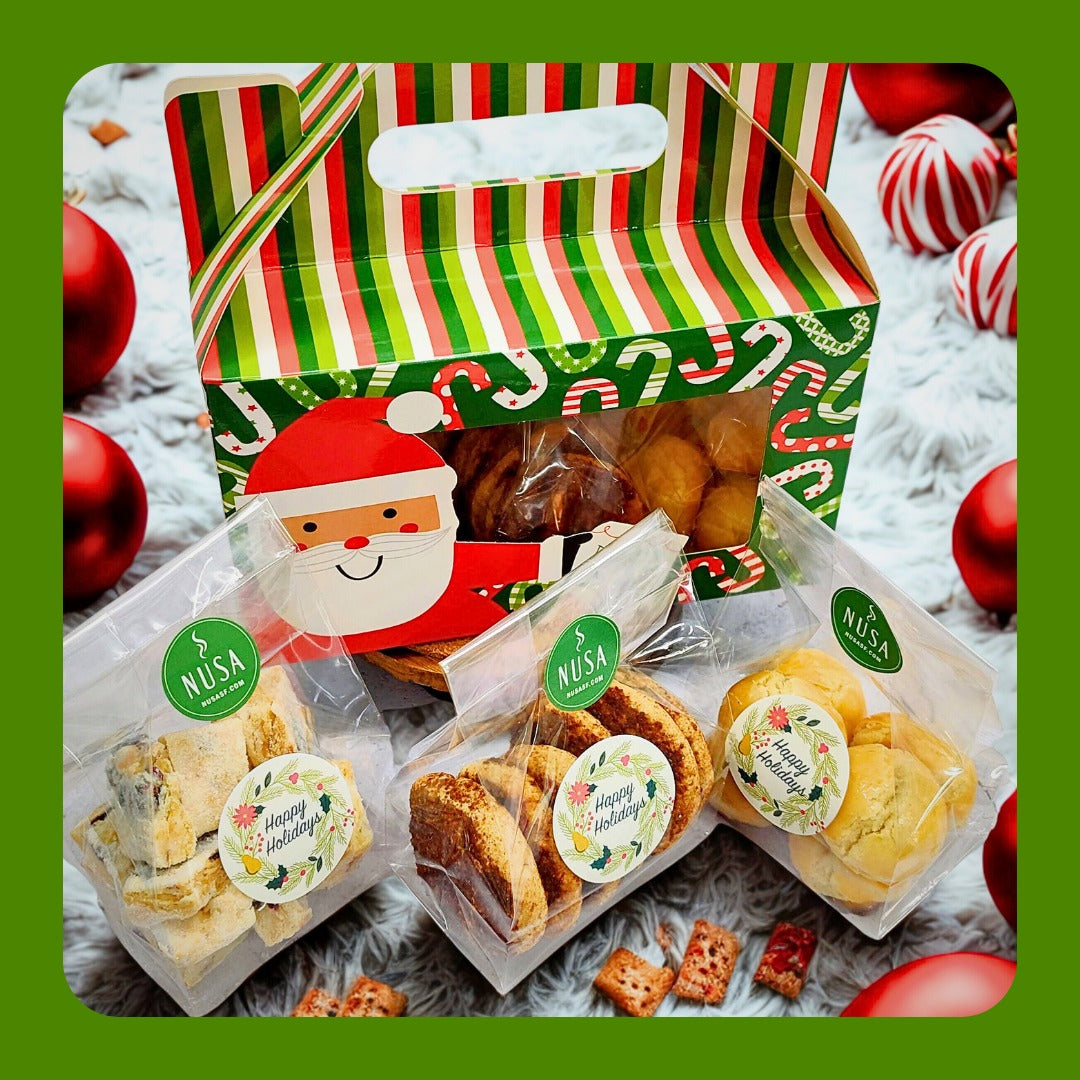 Nusa Holiday Cookies Gift Box