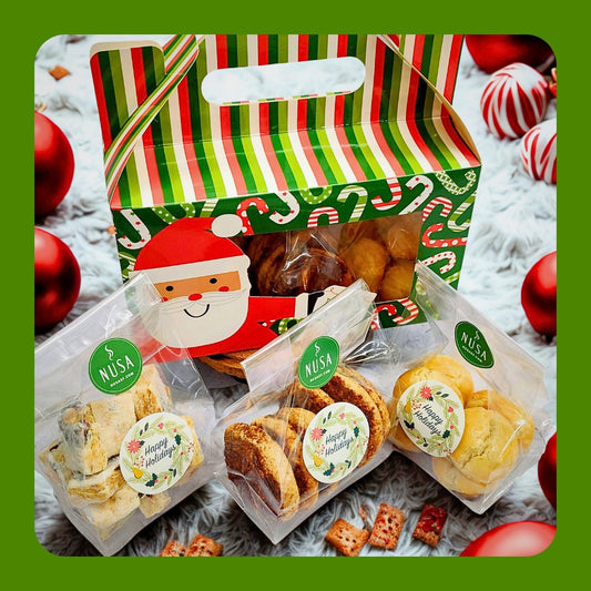 Nusa Holiday Cookies Gift Box