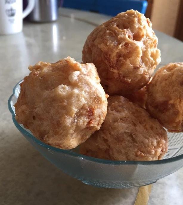 Bakso Goreng Babi/Fried Pork Shrimp ball (5pcs)