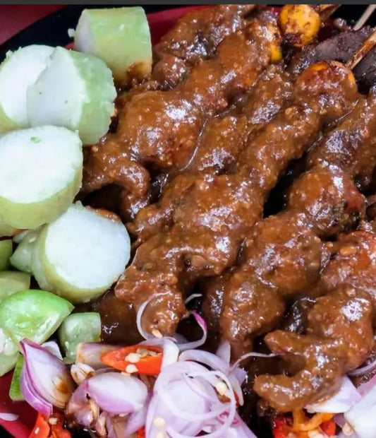 Sate Ayam Madura (chicken skewers)