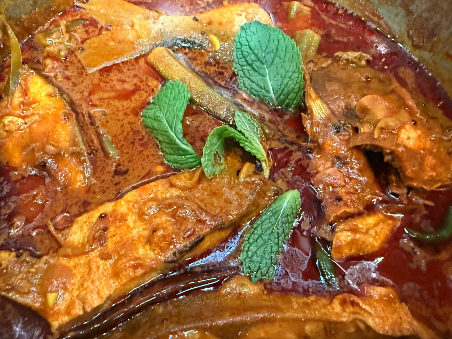 Mamak Indian Golden Pompano Fish Curry