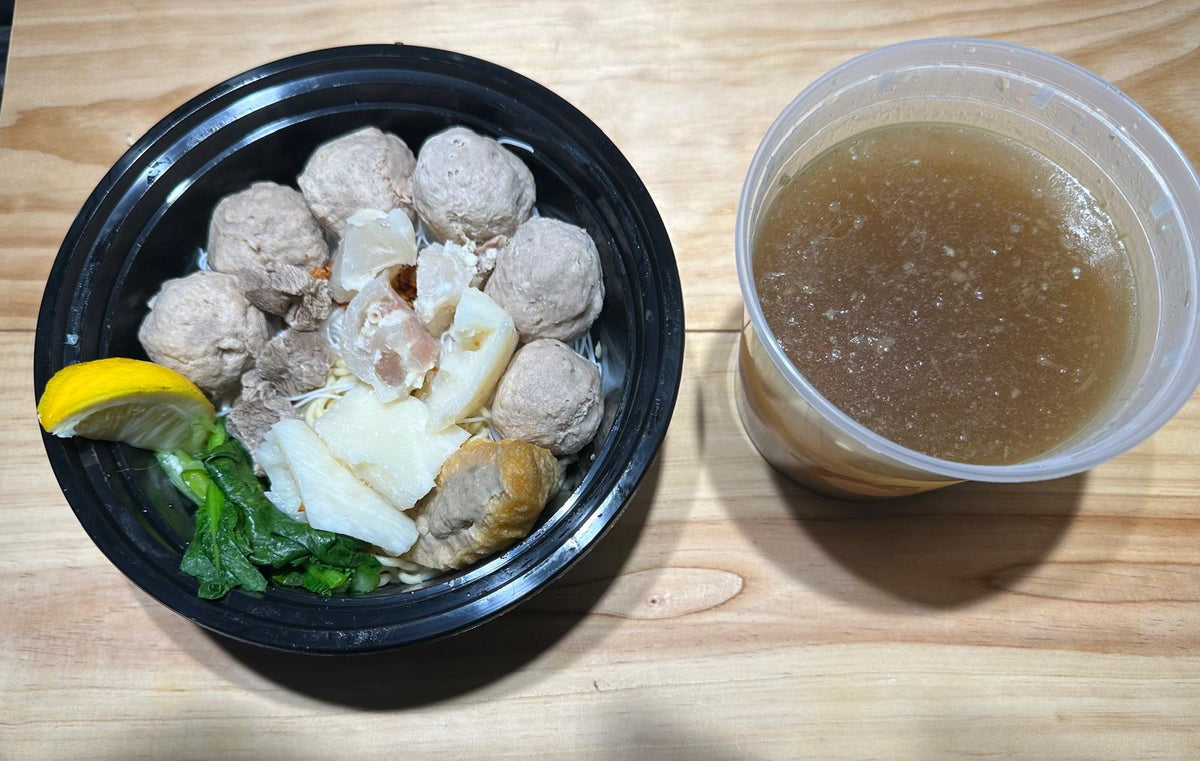 Indonesian Meat Ball Soup