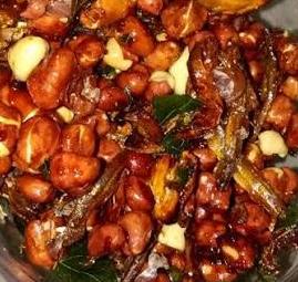 Garlic Peanuts with Anchovies (mild spicy) 32oz