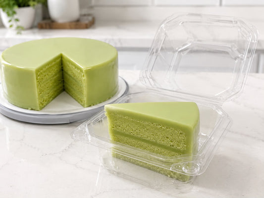 Pandan Kaya Jelly Cake