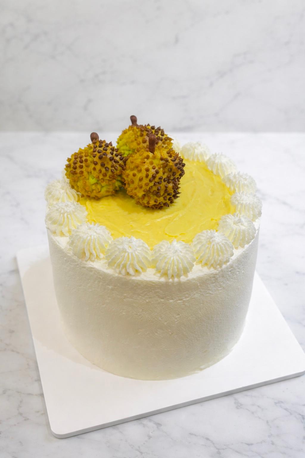 Musang King Durian Cake