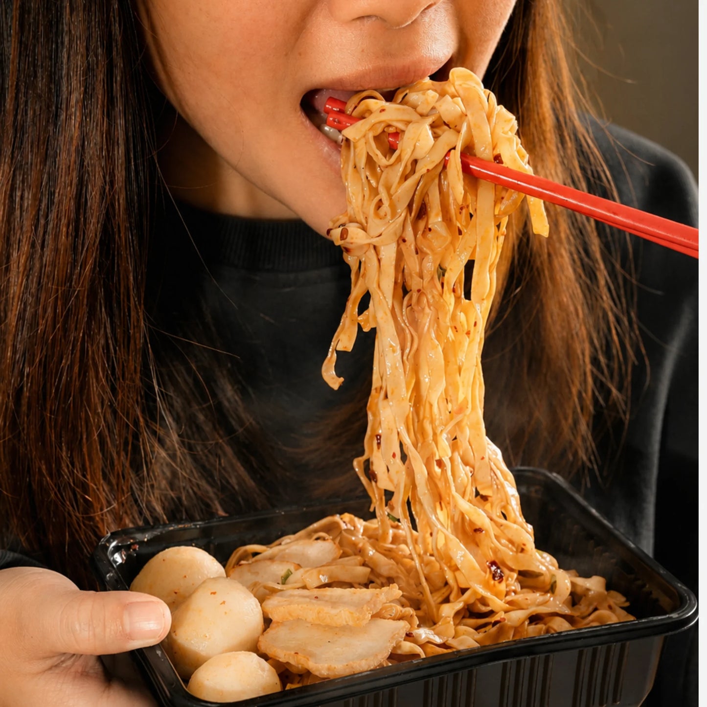 Fishball Noodles (Mee Pok Tah)