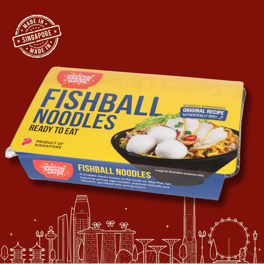 Fishball Noodles (Mee Pok Tah)